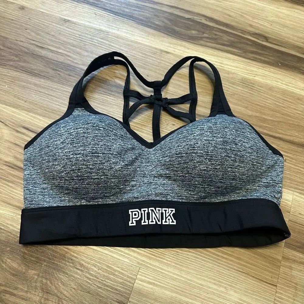 Victoria’s Secret Ultimate black racerback L sports bra